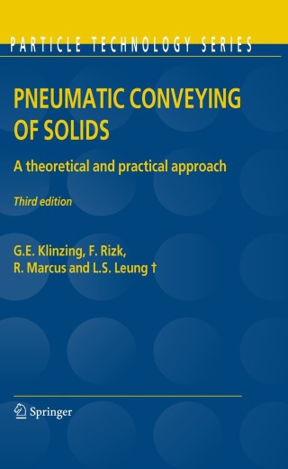 Cover image: Pneumatic Conveying of Solids 3rd edition 9789048136087