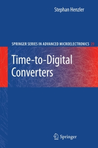 Cover image: Time-to-Digital Converters 9789400731677