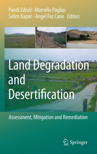 Cover image: Land Degradation and Desertification: Assessment, Mitigation and Remediation 1st edition 9789048186563