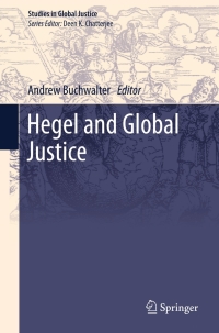 Cover image: Hegel and Global Justice 9789048189953