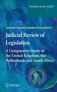Cover image: Judicial Review of Legislation 9789400723993