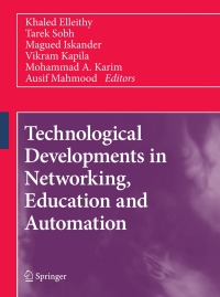 Cover image: Technological Developments in Networking, Education and Automation 1st edition 9789048191505