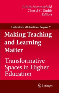 Imagen de portada: Making Teaching and Learning Matter 1st edition 9789048191659