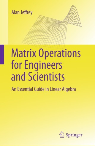 صورة الغلاف: Matrix Operations for Engineers and Scientists 9789048192731