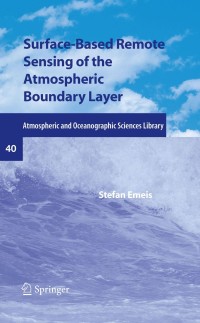 Cover image: Surface-Based Remote Sensing of the Atmospheric Boundary Layer 9789400733213