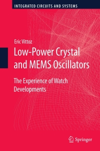 Cover image: Low-Power Crystal and MEMS Oscillators 9789048193943