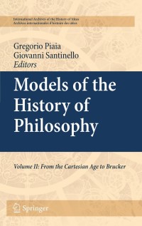 Imagen de portada: Models of the History of Philosophy 1st edition 9789048195060