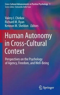 Imagen de portada: Human Autonomy in Cross-Cultural Context 1st edition 9789048196661