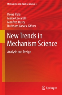 Imagen de portada: New Trends in Mechanism Science 9789048196883