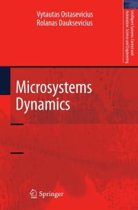 Titelbild: Microsystems Dynamics 9789048197002