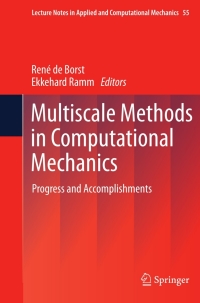 Titelbild: Multiscale Methods in Computational Mechanics 9789048198085
