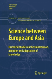 Imagen de portada: Science between Europe and Asia 9789048199679