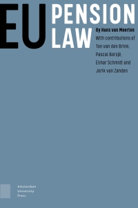 Cover image: EU Pension Law 1st edition 9789463725217