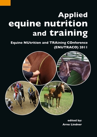 Cover image: Applied equine nutrition and training 9789086867400
