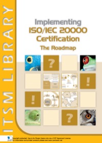 Cover image: Implementing ISO/IEC 20000  Certification: The Roadmap