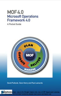 Cover image: Microsoft Operations Framework 4.0