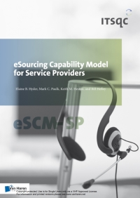 Omslagafbeelding: eSourcing Capability Model for Service Providers eSCM-SP 1st edition 9789087535629
