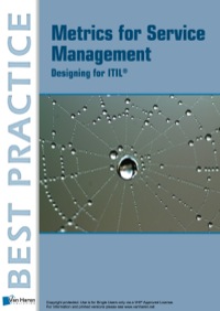 صورة الغلاف: Metrics for Service Management: 1st edition 9789087536480