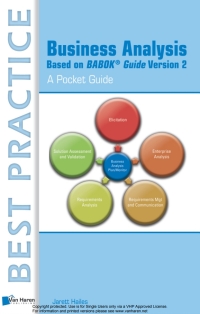 Cover image: Business Analysis Based on BABOK® Guide Version 2 - A Pocket Guide 1st edition 9789087537357
