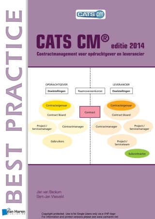 Imagen de portada: CATS CM® editie 2014: Contractmanagement voor opdrachtgever en leverancier 1st edition 9789087537210