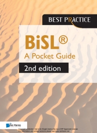 表紙画像: BiSL® 2nd Edition - Pocket Guide 2nd edition 9789087537111