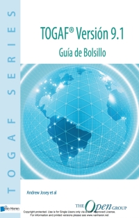 Immagine di copertina: TOGAF® Versión 9.1 - Guía de Bolsillo 1st edition 9789087537104