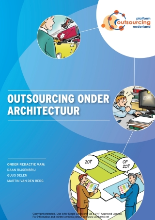 Cover image: Outsourcing onder Architectuur 1st edition 9789087537067