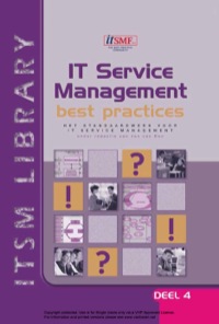 Cover image: IT Service Management  best practices, Deel 4