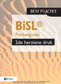 صورة الغلاف: BiSL® - Pocketguide 2nd edition 9789087537043