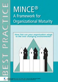 Cover image: MINCE®  - A Framework for Organizational Maturity