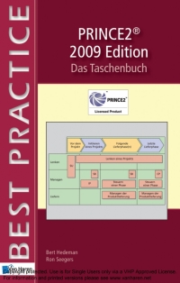 Omslagafbeelding: PRINCE2® 2009 Edition  - Das Taschenbuch 1st edition 9789087535698