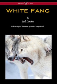 Omslagafbeelding: White Fang  (Wisehouse Classics - with original illustrations) 1st edition 9789176372036