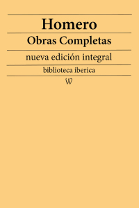 Titelbild: Homero: Obras completas (nueva edición integral) 1st edition 9789180305723