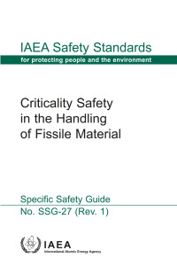 Titelbild: Criticality Safety in the Handling of Fissile Material 9789201189226