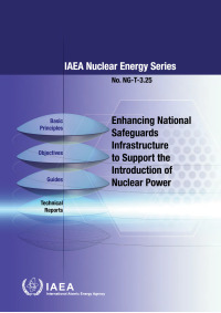 表紙画像: Enhancing National Safeguards Infrastructure to Support the Introduction of Nuclear Power 9789201325235