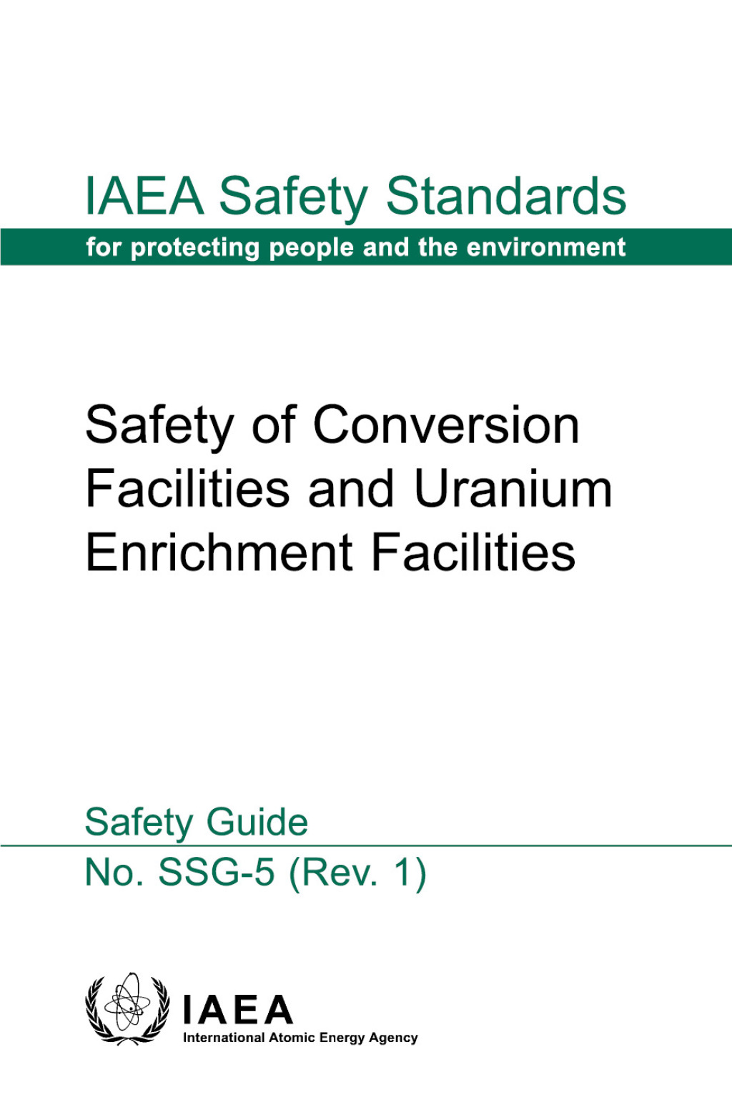 Safety of Conversion Facilities and Uranium Enrichment Facilities