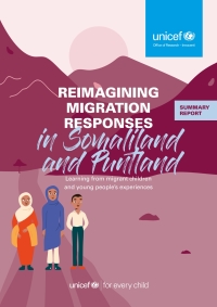 Imagen de portada: Reimagining Migration Responses in Somaliland and Puntland 9789210010337
