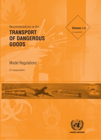 Cover image: Recommendations on the Transport of Dangerous Goods: Model Regulations - Twenty-first Revised Edition 9789211391688
