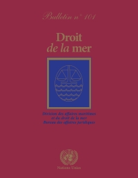 Imagen de portada: Droit de la mer bulletin, No. 101 9789210043182