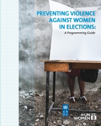 Imagen de portada: Preventing Violence Against Women in Elections 9781632140975