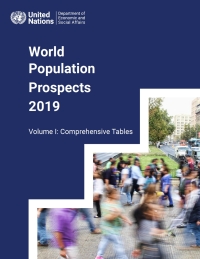 Cover image: World Population Prospects 2019 - Volume I: Comprehensive Tables 9789211483277