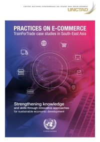 Omslagafbeelding: Practices on e-Commerce 9789210046688