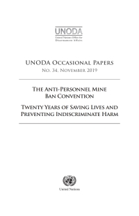 Cover image: UNODA Occasional Papers No. 34 9789211391763