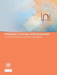 Omslagafbeelding: Preliminary Overview of the Economies of Latin America and the Caribbean 2020 9789211220575