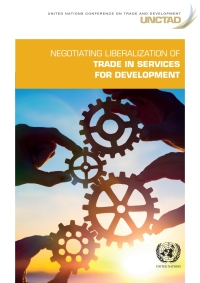 Cover image: Negotiating Liberalization of Trade in Services for Development 9789210048880