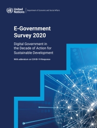 Cover image: United Nations E-Government Survey 2020 9789211232103