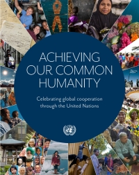 Cover image: Achieving our Common Humanity 9789211014303