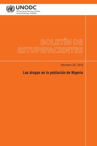Imagen de portada: Boletín de Estupefacientes, Volumen LXII, 2019 9789210051781