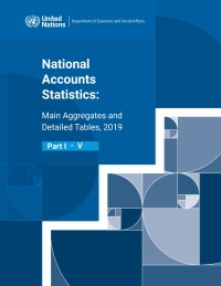 Cover image: National Accounts Statistics: Main Aggregates and Detailed Tables 2019 (Five-volume Set) 9789212591537