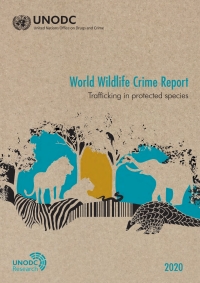 Imagen de portada: World Wildlife Crime Report 2020 9789211483499